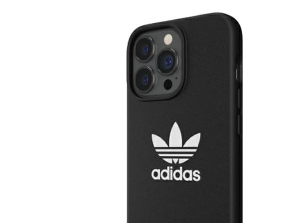 Adidas 47096, Etui, Apple, iPhone 13/13 Pro, 15,5 cm (6.1"), Svart, Hvit
