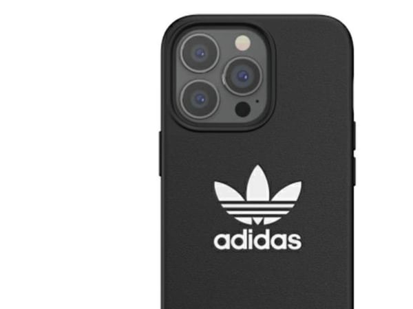 Adidas 47096, Etui, Apple, iPhone 13/13 Pro, 15,5 cm (6.1"), Svart, Hvit