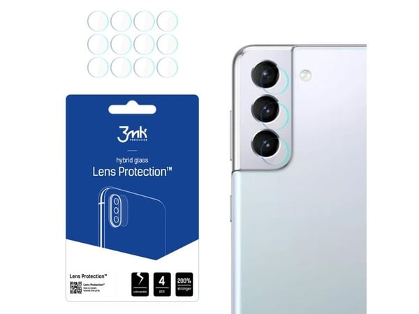 3MK Lens Protection hybrid glass for Galaxy S22 kameralinsen