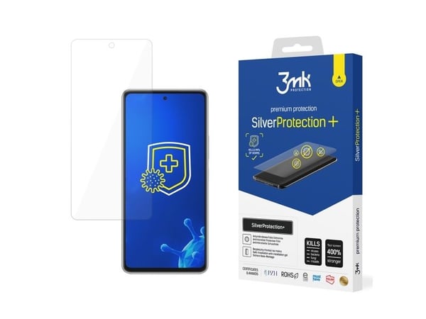 3MK 3MK Silver Protect+ Sam A53 5G A536 Märkäasennus Antimikrobinen kalvo
