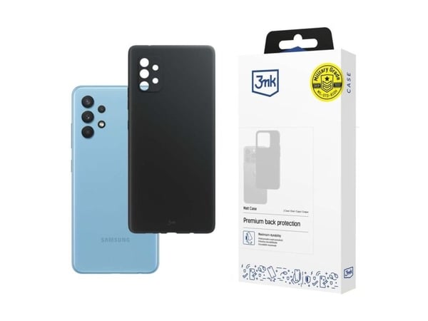 3mk Matt Case - Skydd för mobiltelefon - termoplastisk polyuretan (TPU) - svart - för Samsung Galaxy A33 5G