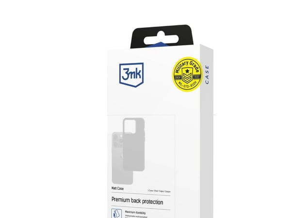 3mk Matt Case - Skydd för mobiltelefon - termoplastisk polyuretan (TPU) - svart - för Samsung Galaxy A33 5G