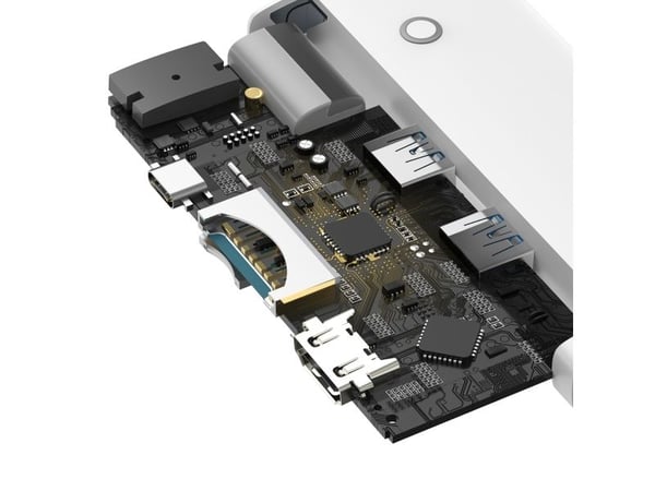 Baseus Lite Series USB-C dockningsstation/replikator (WKQX050102)