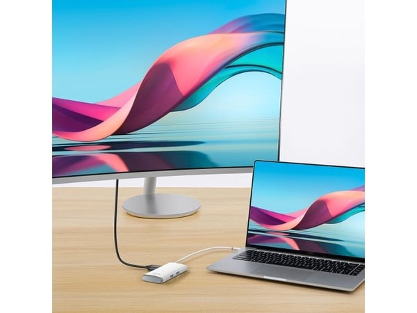 Baseus Lite Series USB-C dockningsstation/replikator (WKQX050102)