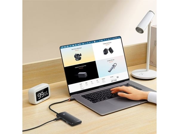 Baseus Lite Series USB-C dockningsstation/replikator (WKQX050102)