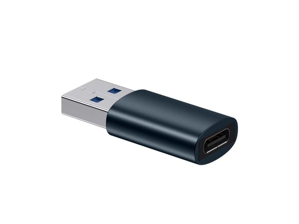 Baseus ZJJQ000103, USB-A, USB-C, Sininen