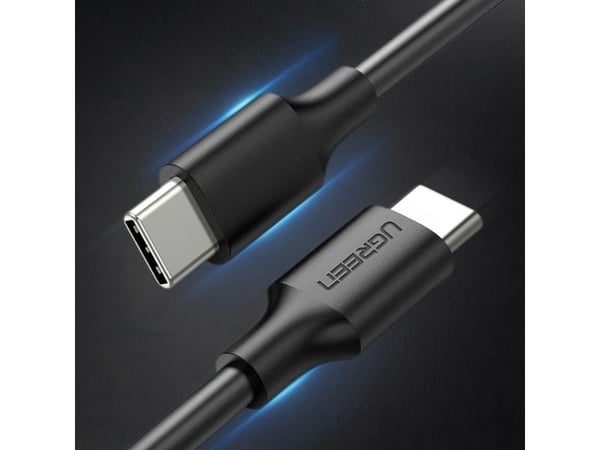 UGREEN US286 USB-C til USB-C-kabel, 3 m (svart)