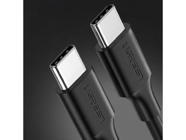 UGREEN US286 USB-C til USB-C-kabel, 3 m (svart)