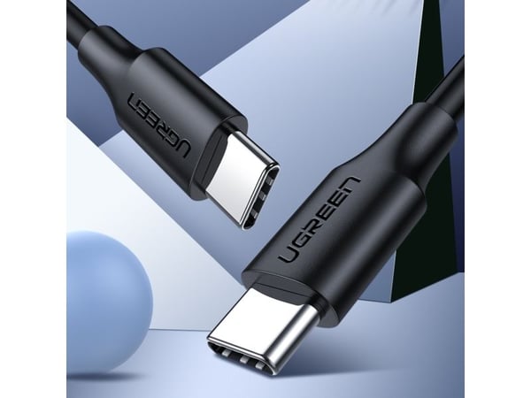 UGREEN US286 USB-C til USB-C-kabel, 3 m (svart)