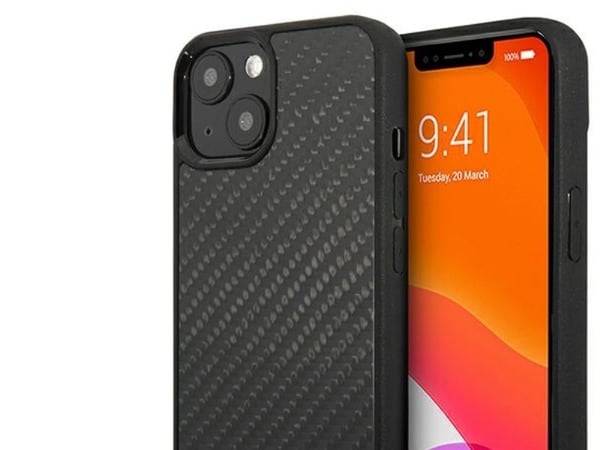 Mercedes Dynamic Line-skal till iPhone 13 mini - svart