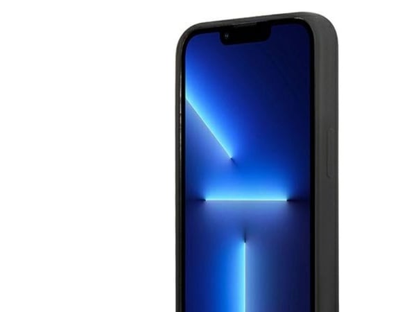 Karl Lagerfeld silikonplatta-skal till iPhone 13 Pro Max - svart