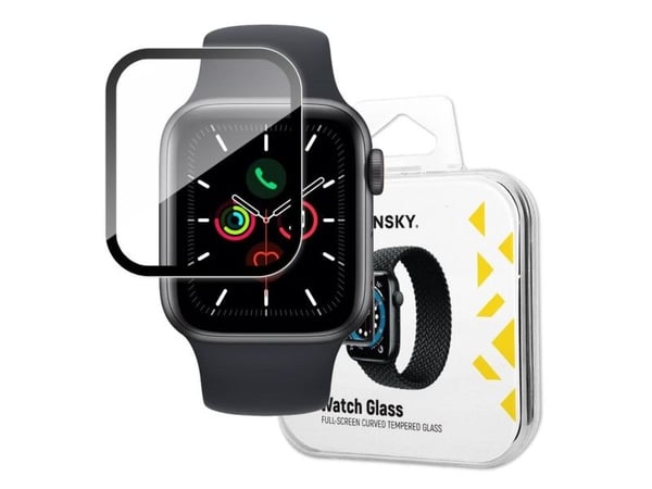 Wozinsky WOZINSKY urglass hybridglass til Apple Watch 6 40 mm / Watch 5 40 mm / Watch 4 40 mm / Watch SE 40 mm, sort