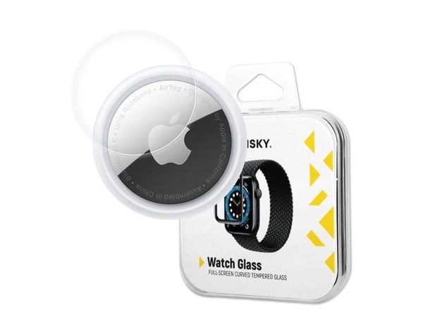 Wozinsky Wozinsky Watch Glass hybridglass til AirTag svart