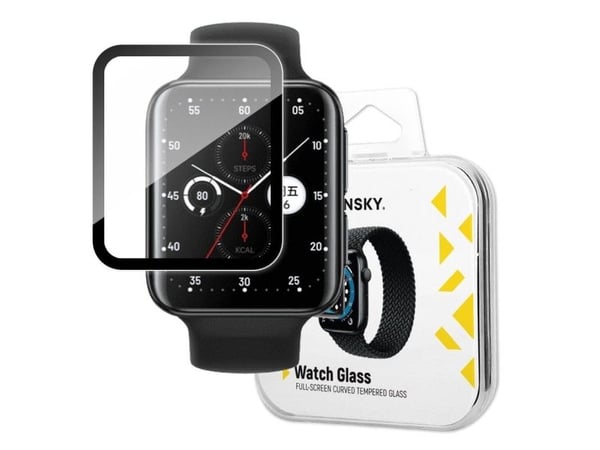 Wozinsky Wozinsky Watch Glass hybridglass til Oppo Watch 2 46 mm svart