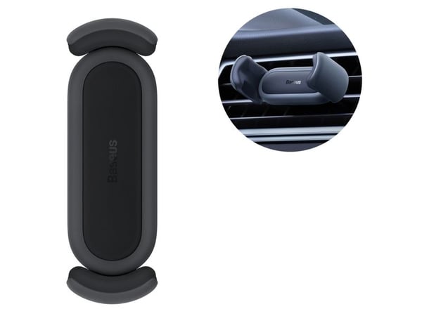 Baseus SUGP000001, Mobiltelefon/smarttelefon, Aktiv holder, Bil, Sort
