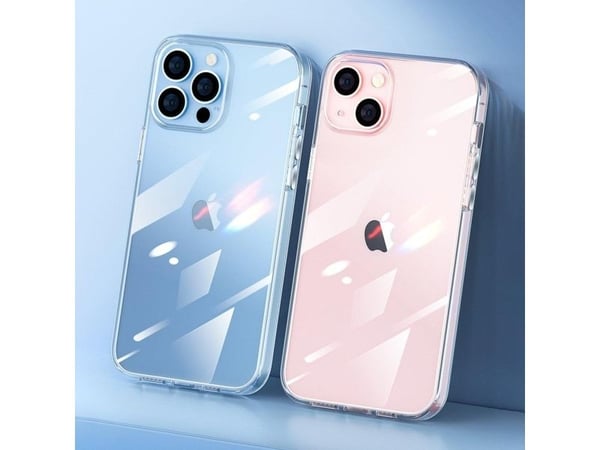 Kingxbar Elegant Series iPhone 13 Pro-deksel, gjennomsiktig bakdeksel