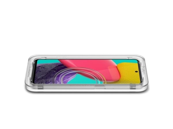 Spigen ALM Glass FC härdat glas för Samsung Galaxy M53 5G - svart