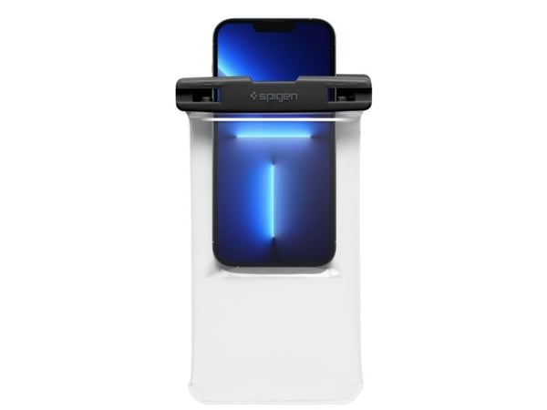 Spigen AquaShield A601, Vannsportsaktiviteter, Smarttelefon, Sort, Gjennomsiktig, 30 m, IPX8