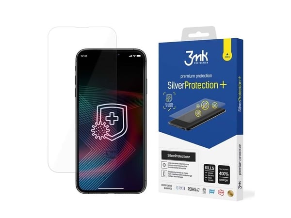 3mk SilverProtection+ - Skärmskydd för mobiltelefon - anti-chock - film - för Apple iPhone 14, 14 Pro