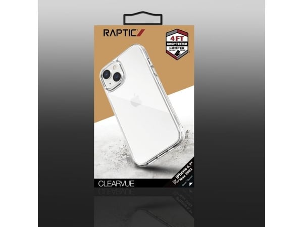 Raptic X-Doria Clearvue Kotelo iPhone 14 Plus kotelo takaisin kotelo läpinäkyvä