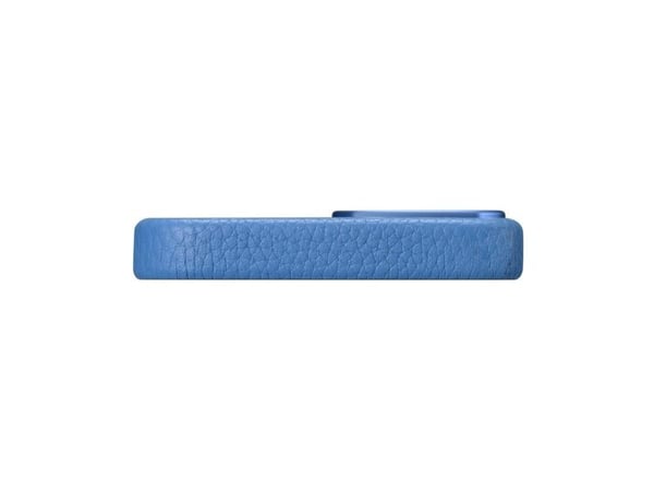 iCarer Litchi Premium Lærveske iPhone 14 Magnetisk Lærveske med MagSafe lyseblå (WMI14220709-LB)