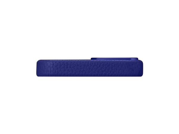 iCarer Litchi premium iPhone 14 Plus i skinn med magnetisk lærdeksel med MagSafe mørkeblå (WMI14220711-DB)