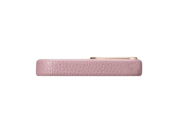 iCarer Litchi premium lær-etui til iPhone 14 Plus - magnetisk lær-etui med MagSafe - rosa (WMI14220711-PK)