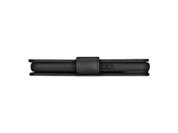iCarer Oil Wax Lommebokveske 2-i-1 iPhone 14 Plus-deksel Leather Flip Anti-RFID Svart (WMI14220723-BK)