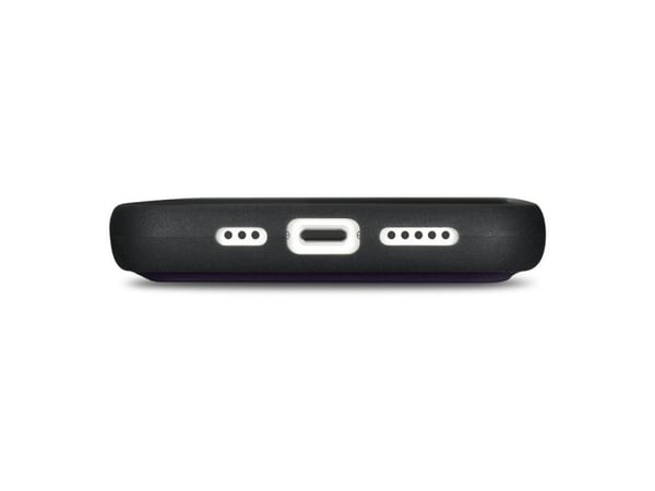 iCarer wallet case 2-i-1 deksel til iPhone 14 Plus anti-RFID i skinn, flip-telefonetui - mørk lilla (WMI14220727-DP)