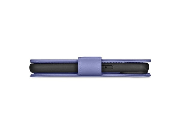 iCarer Wallet Case 2-i-1 deksel iPhone 14 Pro Max i lær flip-deksel anti-RFID lys lilla (WMI14220728-LP)