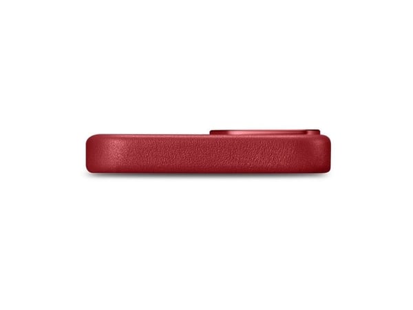 iCarer Nahkakotelo iPhone 14 Plus -puhelimelle punainen (MagSafe-yhteensopiva)
