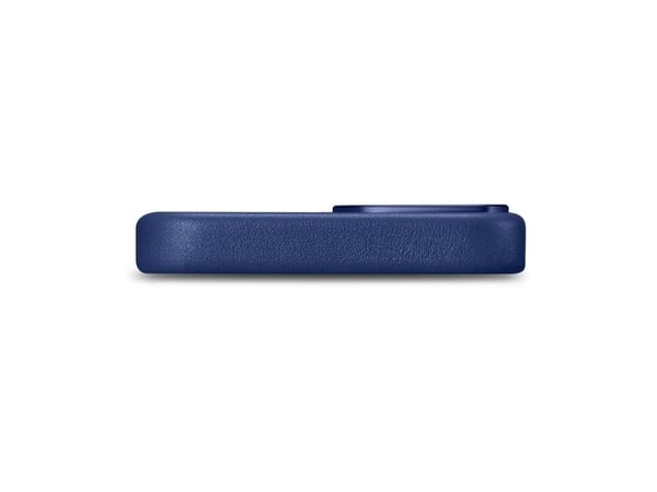 iCarer etui i ekte lær til iPhone 14 Plus blå (kompatibelt med MagSafe)