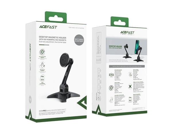 Acefast stativ magnetisk mobilholder svart (E11)