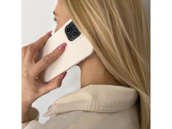 Eco Case iPhone 14 Plus silikoni hajoava kotelo vaaleanpunainen