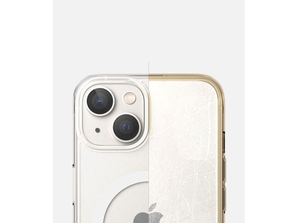 Ringke Fusion Magnetic Magnetic Hard Case med Gelramme for iPhone 14 Plus Translucent (MagSafe-kompatibel)