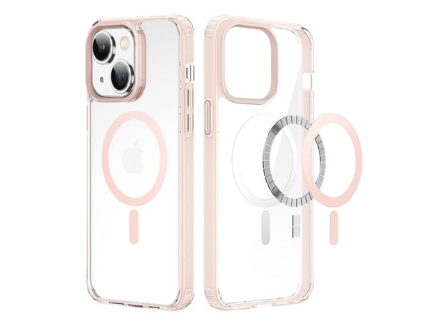 Dux Ducis Dux Ducis Clin2-deksel iPhone 14 Plus magnetisk MagSafe-deksel rosa