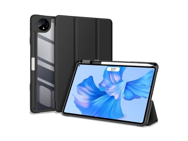 Dux Ducis Toby-etuiet til Huawei MatePad Pro 11'' (2022) med S Pen - Pen Smart Cover Stand - svart
