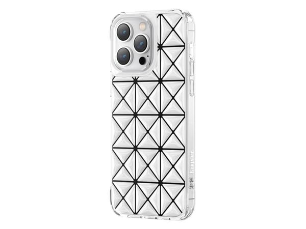 Kingxbar Miya-serie deksel til iPhone 14 Plus bakdeksel hvit