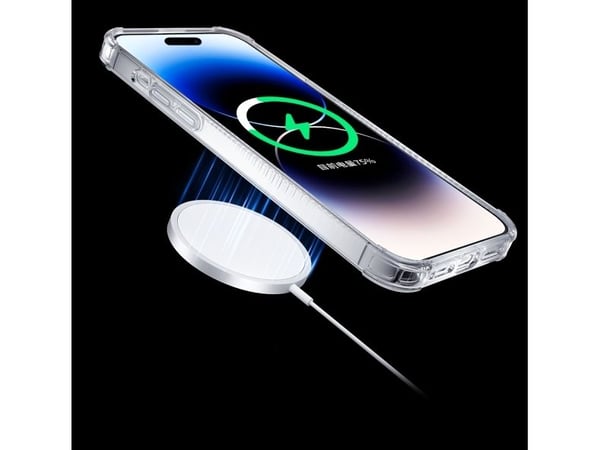 Kingxbar Kingxbar PQY Go Out Series magnetisk deksel til iPhone 14 Pro MagSafe sølv