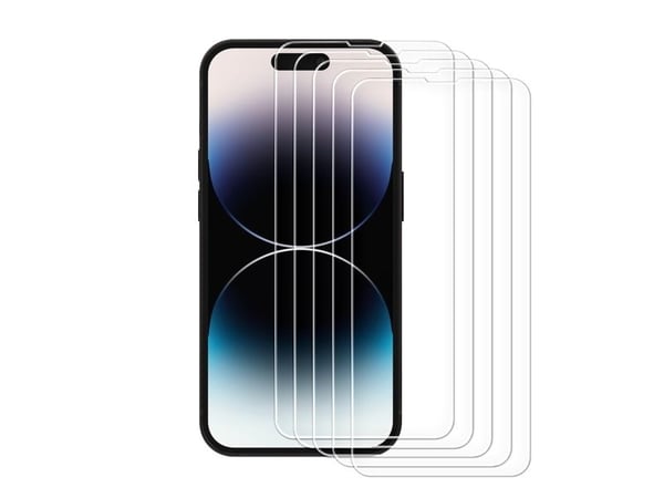Joyroom Knight 2,5D FS herdet glass til iPhone 14 Plus fullskjerm (JR-DH07) (5 stk.)