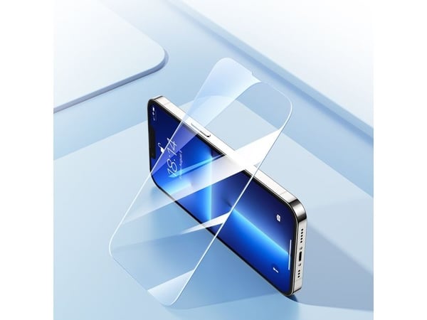 Joyroom Knight 2,5D FS herdet glass til iPhone 14 Plus fullskjerm (JR-DH07) (5 stk.)