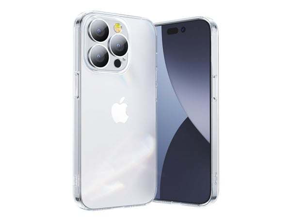 Joyroom 14Q-etui iPhone 14 Plus med gjennomsiktig kameradeksel (JR-14Q3 transparent)