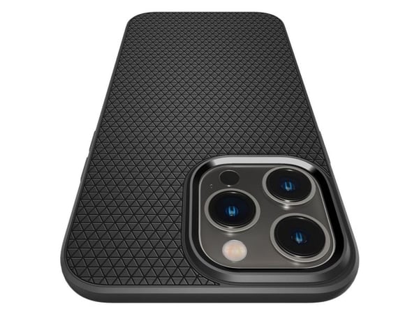 Spigen Liquid Air iPhone 14 Pro-skal - Matt svart