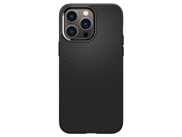 Spigen Liquid Air iPhone 14 Pro-skal - Matt svart