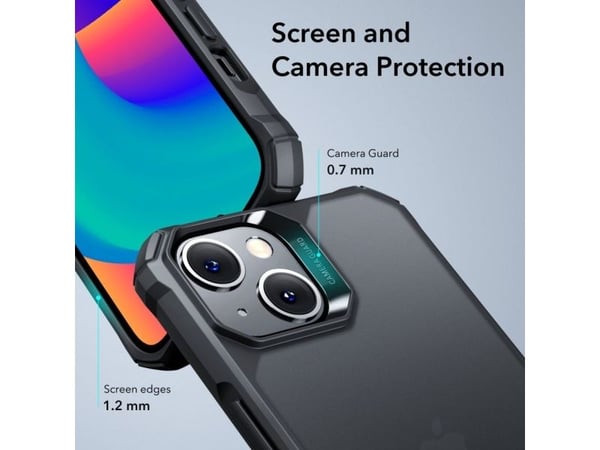 ESR Air Armor-deksel for iPhone 14 Plus - matt svart