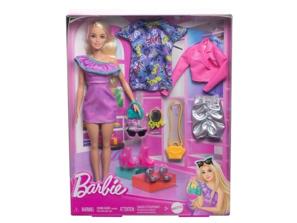 Lalka Barbie Mattel Barbie & Party Fashions (HYT61) - Assorted