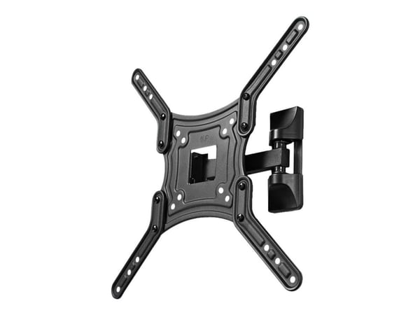 Nedis TVWM1430BK - Brakett - full bevegelse - for TV - stål - svart - skjermstørrelse: 23"-55" - veggmonterbar