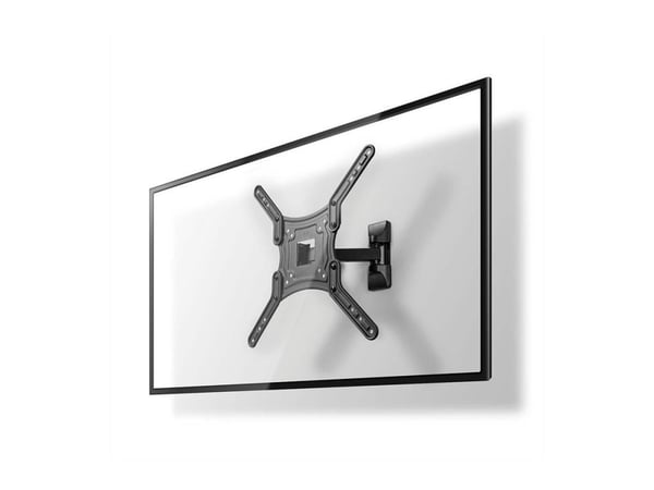 Nedis TVWM1430BK - Brakett - full bevegelse - for TV - stål - svart - skjermstørrelse: 23"-55" - veggmonterbar