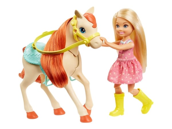 Mattel Doll Barbie Stadnina koni komplektas