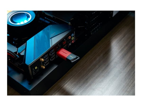 Kingston DataTraveler Exodia M - USB-flashstasjon - 128 GB - USB 3.2 Gen 1